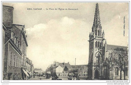 LORIENT ..-- 56 ..-- TRAM . La Place De L' Eglise De Kerentrech . - Lorient