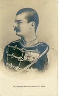 Alexander Konig Serbien + 11-6-1903  Cpa - Familles Royales