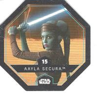 JETON LECLERC STAR WARS   N° 15 AAYLA SECURA - Poder De La Fuerza