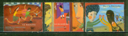 Jeux D'enfants - ARGENTINE - Cache Cache, La "mancha", Le Martin Pecheur - Jeux Traditionnels - N° 2400 à 2402 ** - 2003 - Unused Stamps