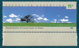 Argentina 2003 Landscapes Caleu Caleu Department MNH - Ungebraucht