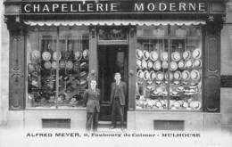 Théme:   Métier Chapellerie  Mulhouse 68   A.Meyer 9 Faubourg De Colmar  Magasin . - Ambachten