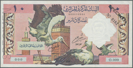 01010 Algeria / Algerien: 10 Dinars 1964 Specimen P. 123s, Unfolded But Light Handling And Creases In Pape - Algerije