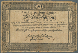 01049 Austria / Österreich: Privilegierte Vereinigte Einlösungs- Und Tilgungs-Deputation 20 Gulden 1813, P - Austria