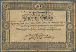 01049 Austria / Österreich: Privilegierte Vereinigte Einlösungs- Und Tilgungs-Deputation 20 Gulden 1813, P - Oostenrijk