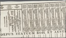 01057 Austria / Österreich: 500 Gulden 1761 Obligation Vienna, PR W3b), Complete Sheet In Condition: XF. - Oostenrijk