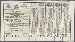 01059 Austria / Österreich: 25 Gulden 1761 Obligation Vienna, PR W4a), Complete Sheet In Condition: UNC. - Austria