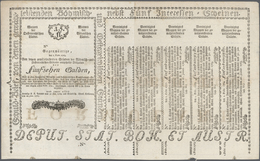 01061 Austria / Österreich: 15 Gulden 1763 Obligation Vienna, PR W6), Complete Sheet In Condition: XF. - Oostenrijk
