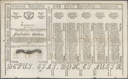 01061 Austria / Österreich: 15 Gulden 1763 Obligation Vienna, PR W6), Complete Sheet In Condition: XF. - Autriche