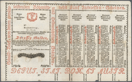 01062 Austria / Österreich: 30 Gulden 1763 Obligation Vienna, PR W7), Complete Sheet In Condition: XF. - Oesterreich