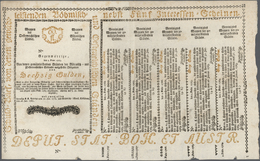 01063 Austria / Österreich: 60 Gulden 1763 Obligation Vienna, PR W8), Complete Sheet In Condition: VF. - Austria