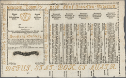 01063 Austria / Österreich: 60 Gulden 1763 Obligation Vienna, PR W8), Complete Sheet In Condition: VF. - Autriche