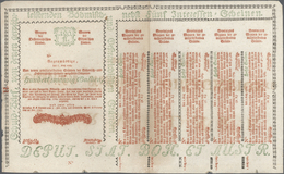01068 Austria / Österreich: 120 Gulden 1763 Obligation Vienna, PR W13), Complete Sheet In Condition: XF. - Autriche