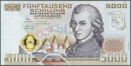 01084 Austria / Österreich: 5000 Schilling 1988 P. 153, Key Note, Great Crisp Original Condition: UNC. - Austria