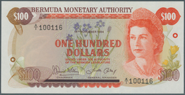 01144 Bermuda: 100 Dollars November 14th 1984, P.33b In Perfect UNC Condition - Bermudes