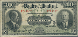 01250 Canada: 10 Dollars 1923 P. S549, In Used Condition With Folds No Holes Or Tears, Condition: F. - Kanada