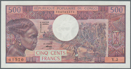 01318 Congo / Kongo: 500 Francs ND(1974) P. 2a In Very Crisp Condition: UNC. - Ohne Zuordnung