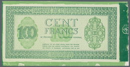 01365 Djibouti / Dschibuti: 100 Francs ND(1945) PROOF Of P. 16p, A Highly Rare And Rarely Offered Pair Of - Gibuti