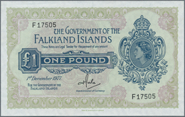 01435 Falkland Islands / Falkland Inseln: 1 Pound 1977 P. 8c In Condition: UNC. - Islas Malvinas