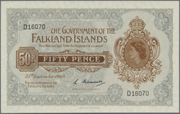 01438 Falkland Islands / Falkland Inseln: 50 Pence 1969 P. 10a In Condition: UNC. - Falklandeilanden