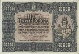 01690 Hungary / Ungarn: 10.000 Korona 1920 Specimen P. 68s In Condition: AUNC. - Ungarn