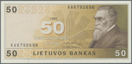 01932 Lithuania / Litauen: 50 Litu 1991 P. 49 In Condition: UNC. - Lithuania