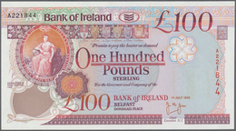 02136 Northern Ireland / Nordirland: 100 Pounds 1995 P. 78a, Light Handling In Paper But Not Folded, Condi - Otros & Sin Clasificación