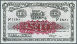 02150 Northern Ireland / Nordirland: 10 Pounds 1934 P. 233b, Provincial Bank Of Ireland Limited, Very Rare - Otros & Sin Clasificación