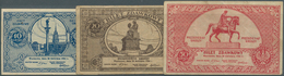 02196 Poland / Polen: Set Of 3 Small Size Notes From 10 To 50 Groszy 1924 P. 44-46, All In Similar Conditi - Poland