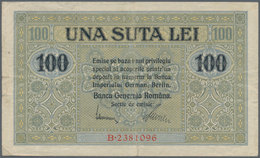 02259 Romania / Rumänien: 100 Lei ND P. M7, Used With Folds And Creases, No Holes, Still Strongness In Pap - Rumania