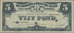 02387 South Africa / Südafrika:  Netherlands Bank Of South Africa 5 Pond To 1920 Offset Printed Front And - Afrique Du Sud