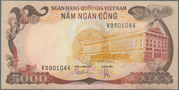 02390 South Vietnam / Süd Vietnam: 5000 Dong ND(1975), P.35 In XF+/aUNC - Viêt-Nam