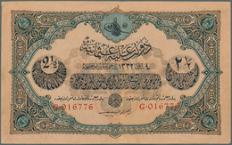 02520 Turkey / Türkei: 2 1/2 Livres ND P. 100, Used With Folds And Creases But Still Very Crisp Paper And - Turchia