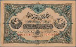 02520 Turkey / Türkei: 2 1/2 Livres ND P. 100, Used With Folds And Creases But Still Very Crisp Paper And - Turkey