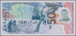 02637 Testbanknoten: POLYMER Test Note DE LA RUE CURRENCY, "Antarctic Voyage" With Portrait "Sir Ernest Sh - Specimen