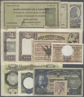 02707 Albania / Albanien: Lot Of About 120 Pcs From Albania Containig For Example The Following Notes In D - Albanie