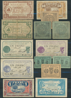 02710 Algeria / Algerien: Set Of 44 Emergency Money Issues From French Occupied Algeria, Many Different Is - Algeria