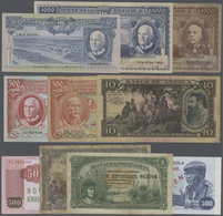 02712 Angola: Lot Of About 300 Banknotes From Angola, Different Series And Denominations, Various Quantiti - Angola