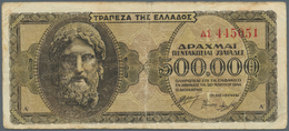 02772 Greece / Griechenland: 1939/1940 (ca.), Ex Pick 107-315, Quantity Lot With 1472 Banknotes In Good To - Greece