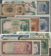 02789 Iran: Very Large Lot Of About 1000 Banknotes Iran From Different Times And Issues, Containing The Fo - Irán