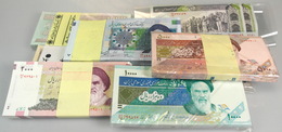 02791 Iran: Huge Set With 8 Bundles Of 100 Notes Each Of The 100, 200, 500, 1000, 2000, 5000, 10.000 And 2 - Iran
