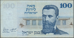 02794 Israel: 1973/1975 (ca.), Ex Pick 39-47, Quantity Lot With 164 Banknotes In Good To Mixed Quality, So - Israel
