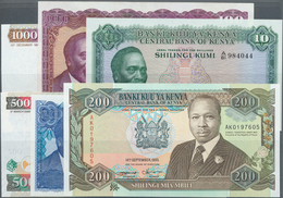 02805 Kenya / Kenia: Large Lot Of About 600 Notes Containing The Following Pick Numbers In Different Quali - Kenia