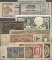 02839 Poland / Polen: Huge Lot With More Than 380 Banknotes Poland, With Several Doublets, Comprising For - Polen