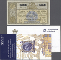 02846 Scotland / Schottland: Huge Collection With 175 Banknotes Comprising For Example 5 Pounds Bank Of Sc - Autres & Non Classés