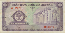 02859 South Vietnam / Süd Vietnam: Lot With 28 Banknotes South Vietnam From 5 Xu Up To 1000 Dong In VF To - Viêt-Nam