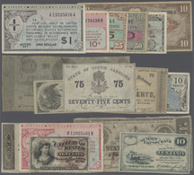 02891 United States Of America: Larger Set Of About 190 Banknotes Containing Many Issues Of MPC (Military - Other & Unclassified