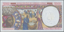 02945 Africa / Afrika: Collectors Book With 60 Banknotes From Equatorial Guinea, Chad And The Central Afri - Sonstige – Afrika