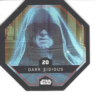 JETON LECLERC STAR WARS   N° 20 DARK SIDIOUS - Power Of The Force