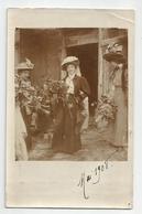 73 Savoie - Pralognan Femmes Mai 1908 Mode Féminine Chapeau Et Fleurs Carte Photo - Pralognan-la-Vanoise